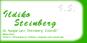 ildiko steinberg business card